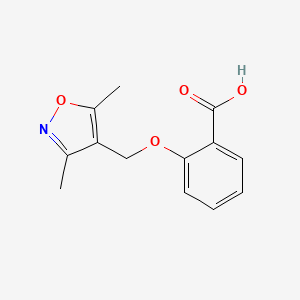 2-[(3,5-Dimethylisoxazol-4-yl)methoxy]benzoic acid