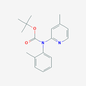 Tert-butyl N-(2-methylphenyl)-N-(4-methylpyridin-2-yl)carbamate