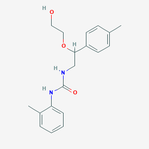 1-(2-(2-Hydroxyethoxy)-2-(p-tolyl)ethyl)-3-(o-tolyl)urea