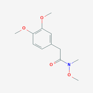 2-(3,4-dimethoxyphenyl)-N-methoxy-N-methylacetamide