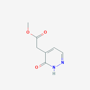 4-Pyridazineacetic acid, 2,3-dihydro-3-oxo-, methyl ester