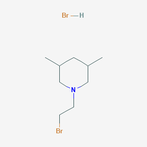 1-(2-Bromoethyl)-3,5-dimethylpiperidine hydrobromide