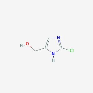 molecular formula C4H5ClN2O B2634743 (2-chloro-1H-imidazol-5-yl)methanol CAS No. 1067894-58-9