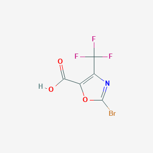 2-Bromo-4-trifluoromethyloxazole-5-carboxylic acid
