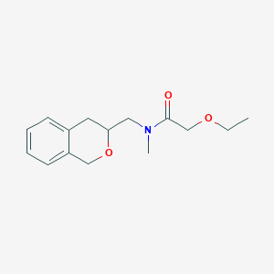 2-ethoxy-N-(isochroman-3-ylmethyl)-N-methylacetamide