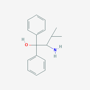 2-Amino-3-methyl-1,1-diphenylbutan-1-ol