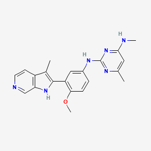 molecular formula C21H22N6O B2634893 Ehmt2-IN-2 CAS No. 2230850-47-0