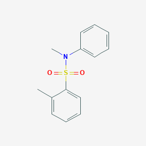 molecular formula C14H15NO2S B263490 N,2-dimethyl-N-phenylbenzenesulfonamide 