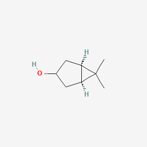 molecular formula C8H14O B2634918 (1R,3S,5S)-6,6-二甲基双环[3.1.0]己烷-3-醇 CAS No. 16613-81-3