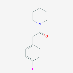 2-(4-Iodophenyl)-1-(piperidin-1-yl)ethanone