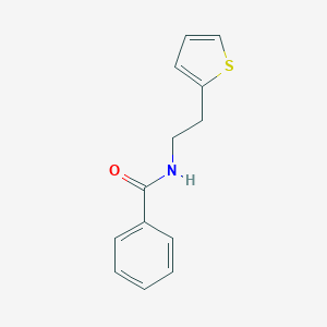 molecular formula C13H13NOS B263499 N-[2-(2-thienyl)ethyl]benzamide 