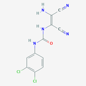 1-[(Z)-2-amino-1,2-dicyanoethenyl]-3-(3,4-dichlorophenyl)urea