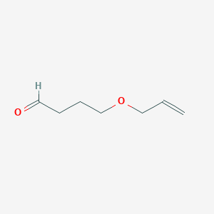 molecular formula C7H12O2 B2635136 4-(Allyloxy)-butanal CAS No. 63880-78-4