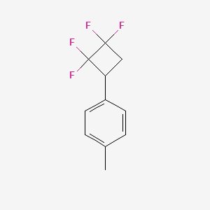 1-Methyl-4-(2,2,3,3-tetrafluorocyclobutyl)benzene