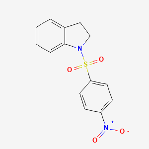 1-(4-Nitrophenyl)sulfonyl-2,3-dihydroindole