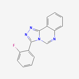 3-(2-Fluorophenyl)-[1,2,4]triazolo[4,3-c]quinazoline