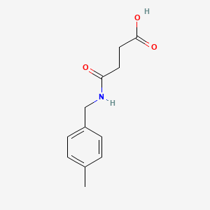 3-(4-Methylbenzylcarbamoyl)propanoic acid