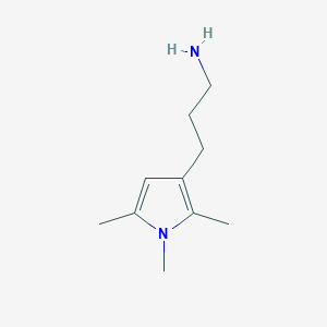 3-(1,2,5-trimethyl-1H-pyrrol-3-yl)propan-1-amine