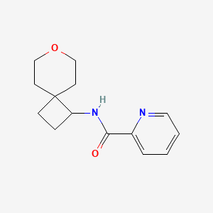 N-(7-oxaspiro[3.5]nonan-1-yl)picolinamide