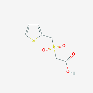 [(Thien-2-ylmethyl)sulfonyl]acetic acid