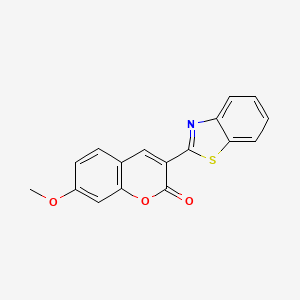3-(1,3-Benzothiazol-2-yl)-7-methoxychromen-2-one
