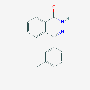 molecular formula C16H14N2O B2635696 4-(3,4-dimethylphenyl)phthalazin-1(2H)-one CAS No. 93517-74-9