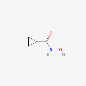 molecular formula C4H7NO2 B2635697 N-hydroxycyclopropanecarboxamide CAS No. 5687-86-5