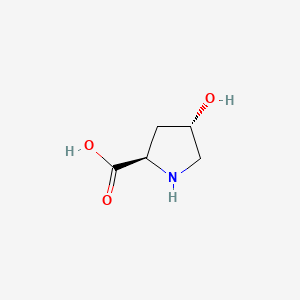 molecular formula C5H9NO3 B2635725 trans-4-Hydroxy-D-proline CAS No. 2584-71-6; 3348-22-9; 3398-22-9; 3398-22-9
