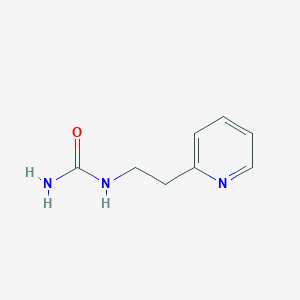 molecular formula C8H11N3O B2635771 [2-(Pyridin-2-yl)ethyl]urea CAS No. 20273-53-4