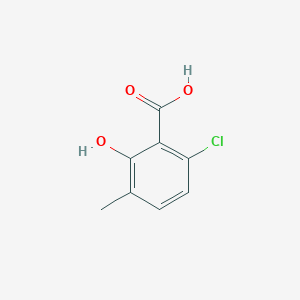 6-Chloro-2-hydroxy-3-methylbenzoic acid