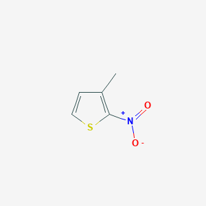 molecular formula C5H5NO2S B2635804 3-Methyl-2-nitrothiophene CAS No. 32059-75-9