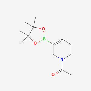 1-[5-(4,4,5,5-tetramethyl-1,3,2-dioxaborolan-2-yl)-3,6-dihydro-2H-pyridin-1-yl]ethanone