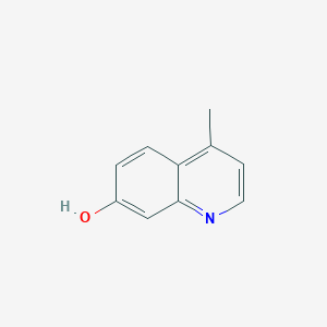 molecular formula C10H9NO B2635963 4-甲基喹啉-7-醇 CAS No. 15463-09-9