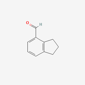 2,3-dihydro-1H-indene-4-carbaldehyde