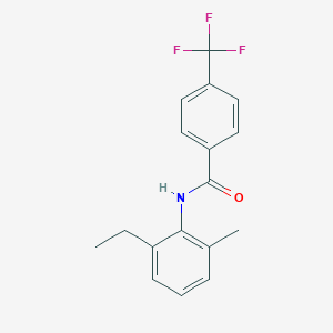 N-(2-ethyl-6-methylphenyl)-4-(trifluoromethyl)benzamide