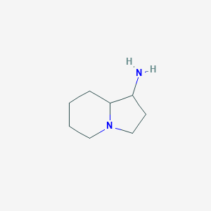 Octahydroindolizin-1-amine