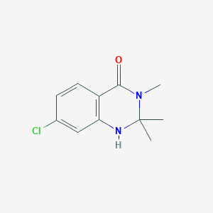 7-chloro-2,2,3-trimethyl-2,3-dihydroquinazolin-4(1H)-one