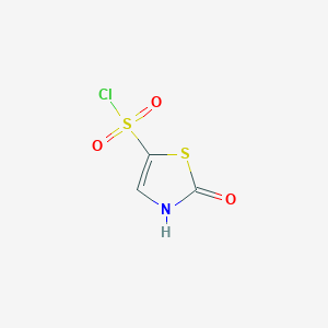 2-Oxo-2,3-dihydro-1,3-thiazole-5-sulfonyl chloride