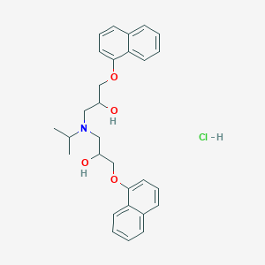 1,1'-[(1-Methylethyl)imino]bis[3-(naphthalen-1-yloxy)propan-2-ol] Hydrochloride