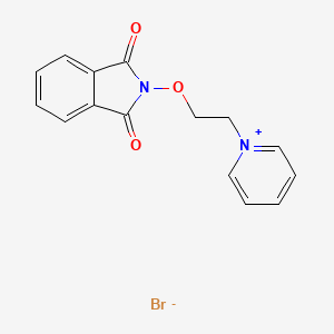 1-(2-((1,3-Dioxoisoindolin-2-yl)oxy)ethyl)pyridin-1-ium bromide