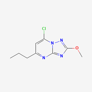 7-Chloro-2-methoxy-5-propyl-[1,2,4]triazolo[1,5-a]pyrimidine