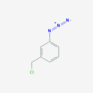 molecular formula C7H6ClN3 B2636067 1-Azido-3-(chloromethyl)benzene CAS No. 120692-80-0