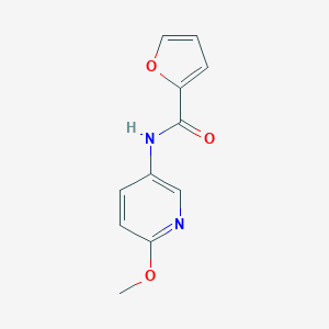 N-(6-methoxypyridin-3-yl)furan-2-carboxamide