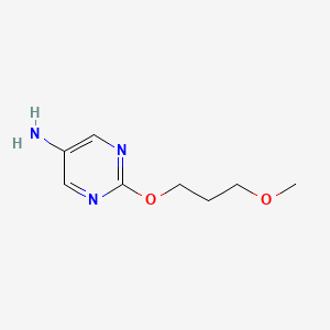 2-(3-Methoxypropoxy)pyrimidin-5-amine