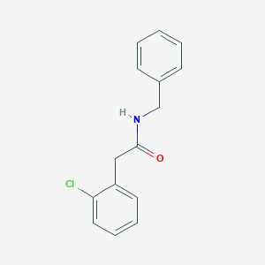 molecular formula C15H14ClNO B263617 N-benzyl-2-(2-chlorophenyl)acetamide 