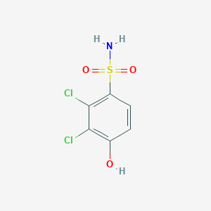 2,3-Dichloro-4-hydroxybenzenesulfonamide