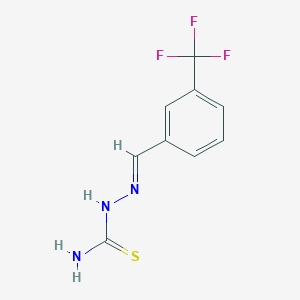 (2E)-2-[3-(trifluoromethyl)benzylidene]hydrazinecarbothioamide