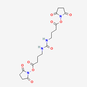 Bis(2,5-dioxopyrrolidin-1-yl) 4,4'-(carbonylbis(azanediyl))dibutanoate