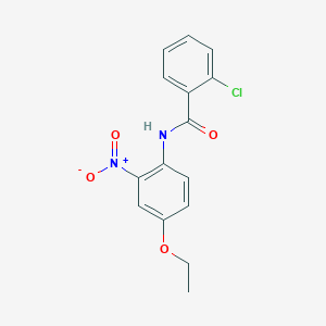 2-chloro-N-(4-ethoxy-2-nitrophenyl)benzamide