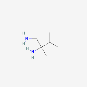 molecular formula C6H16N2 B2636256 2,3-二甲基丁烷-1,2-二胺 CAS No. 157663-74-6